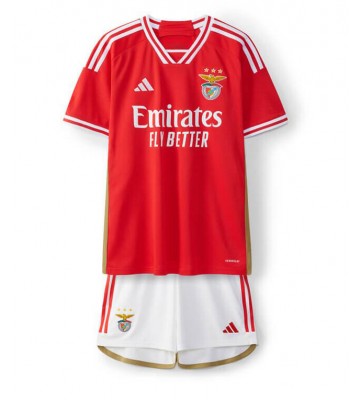 Benfica Replica Home Stadium Kit for Kids 2023-24 Short Sleeve (+ pants)